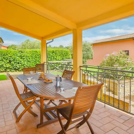 With Swimming-pool And Thermal Pools In Aparthotel