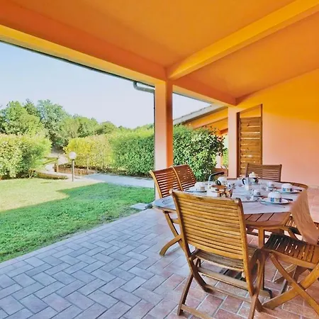 With Swimming-pool And Thermal Pools In Aparthotel